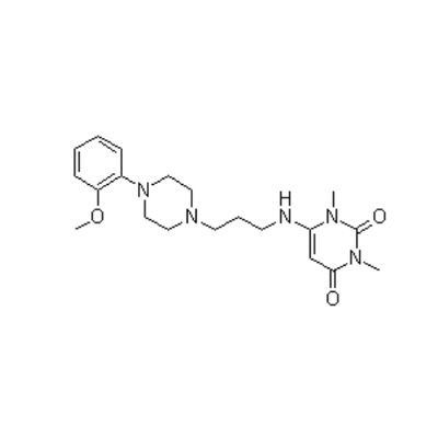 6-[[3-[4-(2-methoxyphenyl)-1-piperazinyl]propyl]amino]-1,3-dimethyl-2,4(1H,3H)-pyrimidindion Hydrochlorid