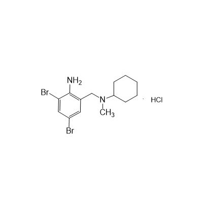 N-(2-Amino-3,5-dibrombenzyl)-N-methylcyclohexylamin-Hydrochlorid